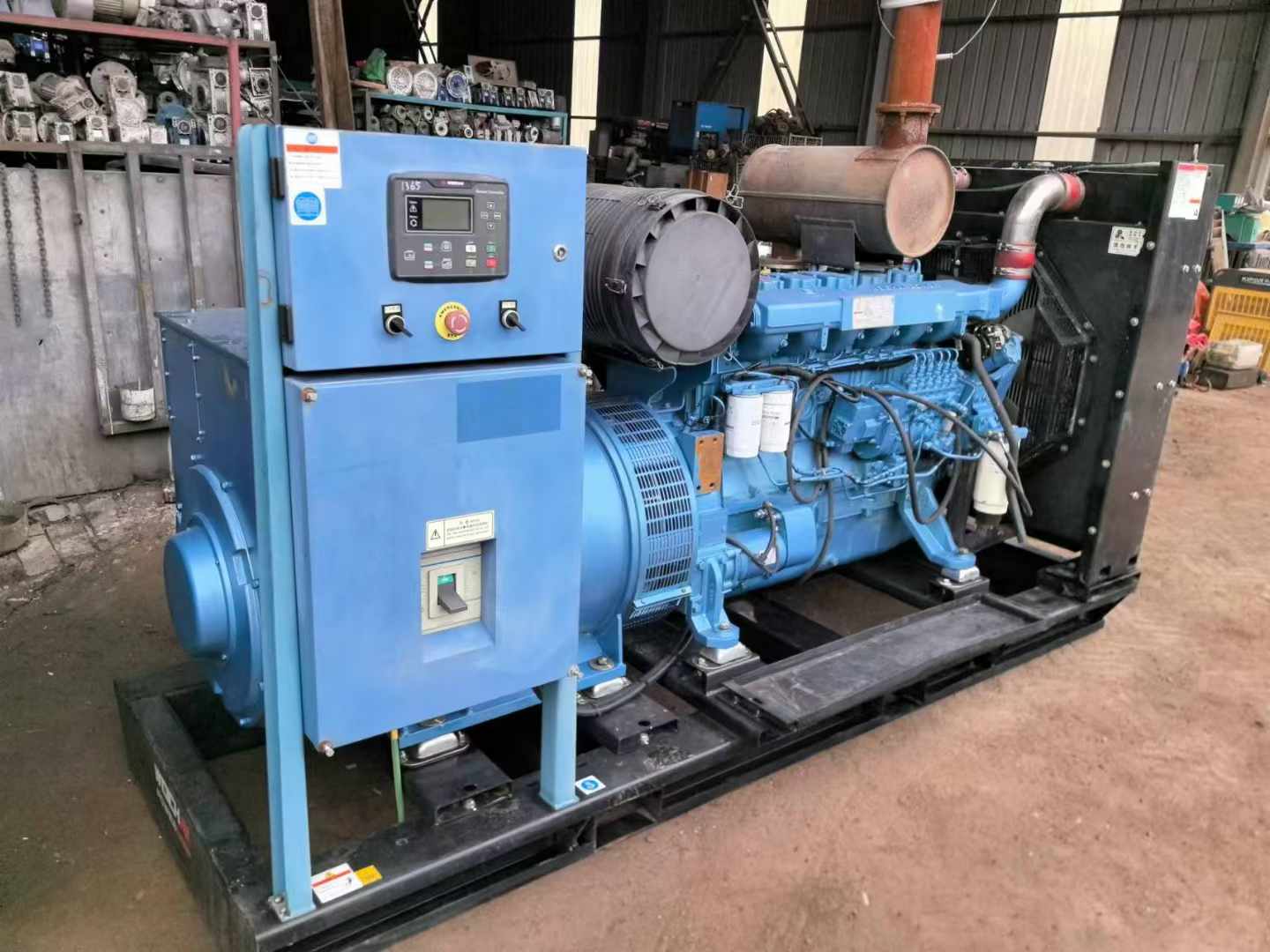 当涂500kW 柴油发电机组可带动设备功率的计算公式是什么？