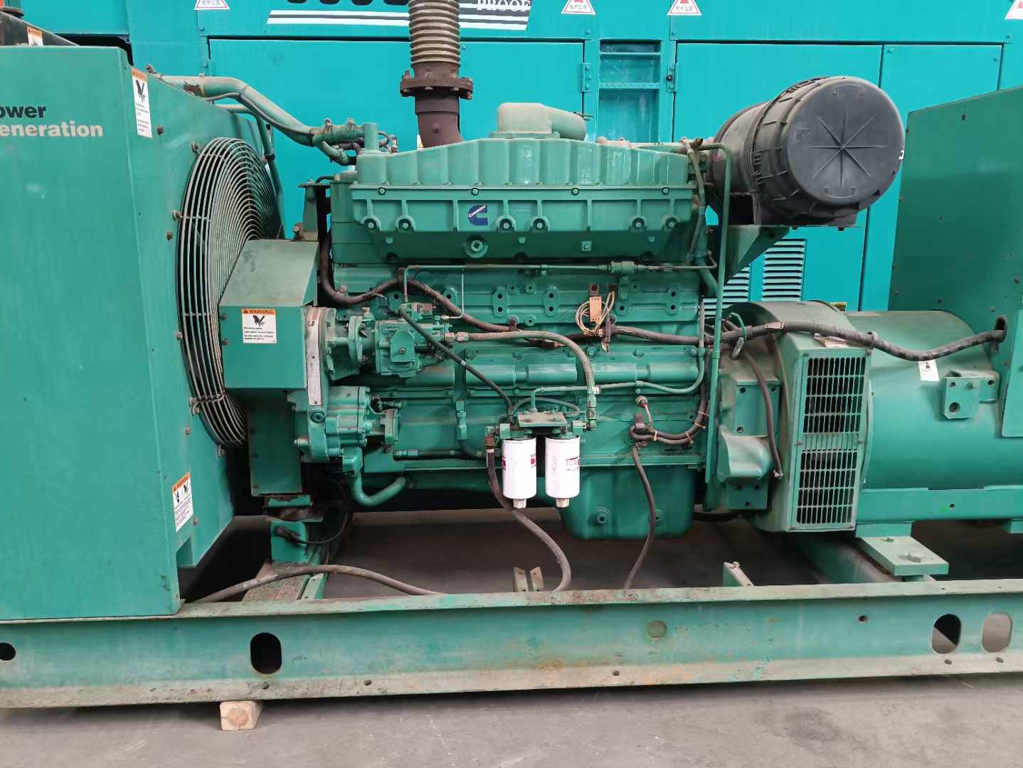 当涂过载会对 600kW 柴油发电机组造成哪些损害？